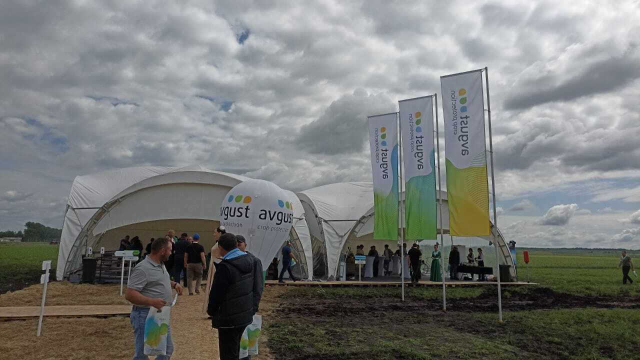 Сотрудники научно-производственного агрохолдинга «Кургансемена» приняли участие в Дне поля «Августа»